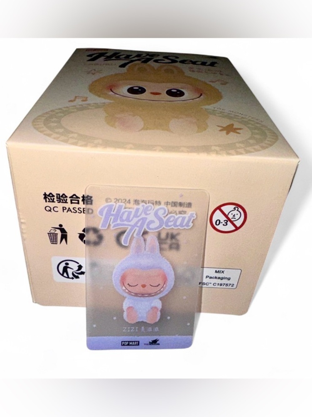 AUTHENTIC Pop Mart Labubu “Have A Seat” Series – ZIZI (Confirmed) 🐰✨ - Picture 6 of 6